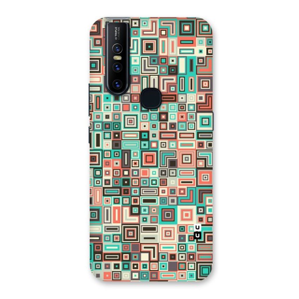 Pretty Boxes Design Back Case for Vivo V15