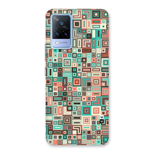 Pretty Boxes Design Back Case for Vivo V21 5G