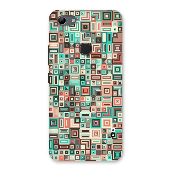 Pretty Boxes Design Back Case for Vivo Y81