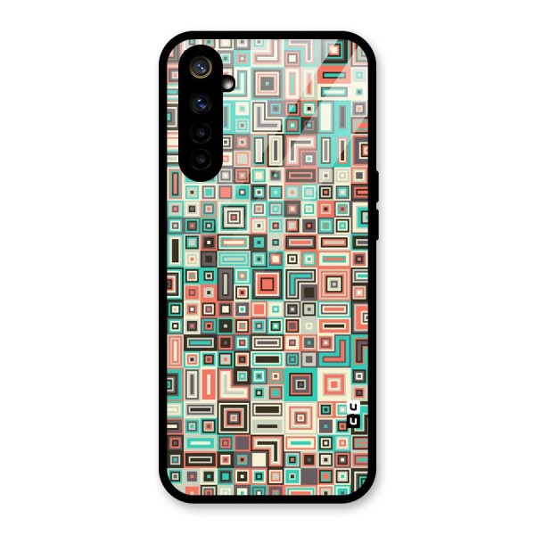 Pretty Boxes Design Glass Back Case for Realme 6