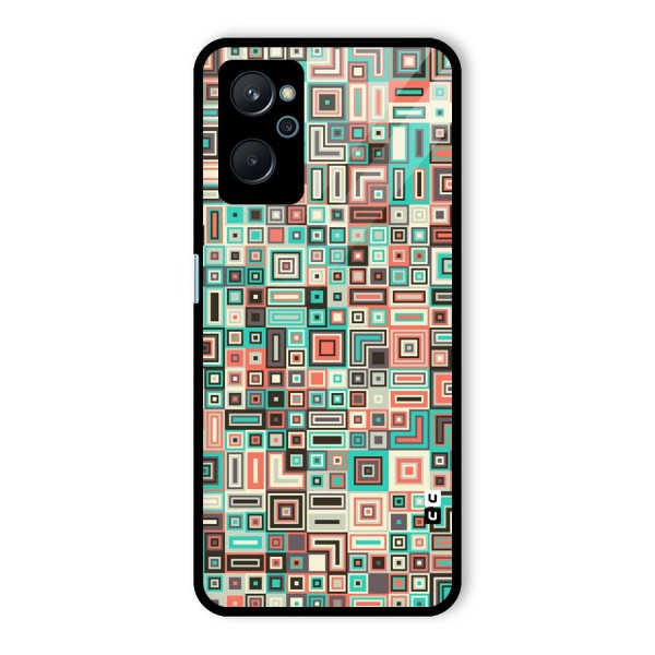 Pretty Boxes Design Glass Back Case for Realme 9i