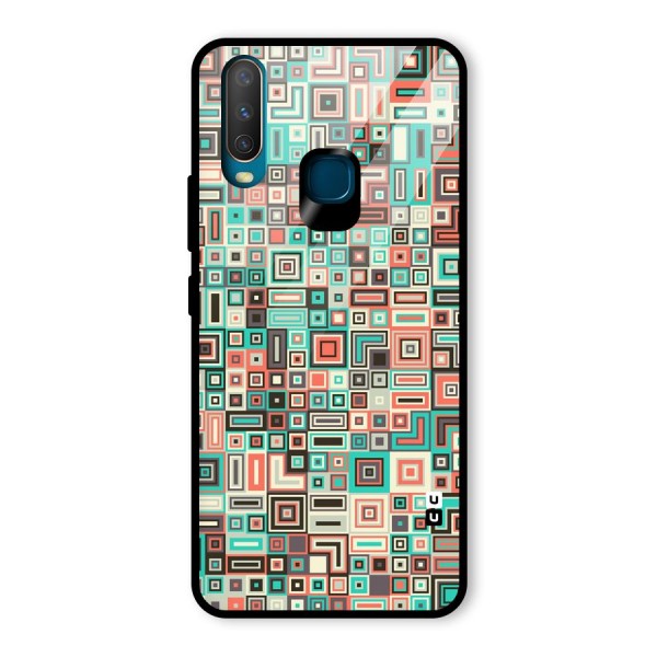 Pretty Boxes Design Glass Back Case for Vivo Y15