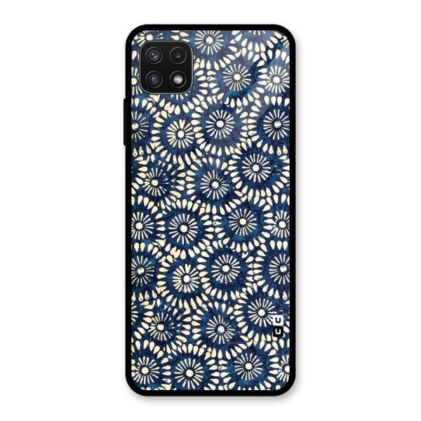 Pretty Circles Glass Back Case for Galaxy A22 5G