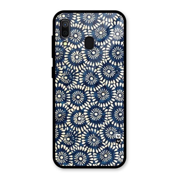 Pretty Circles Glass Back Case for Galaxy A30