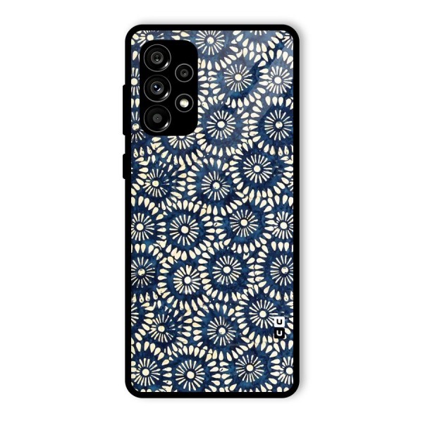 Pretty Circles Glass Back Case for Galaxy A73 5G