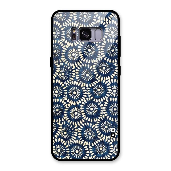 Pretty Circles Glass Back Case for Galaxy S8