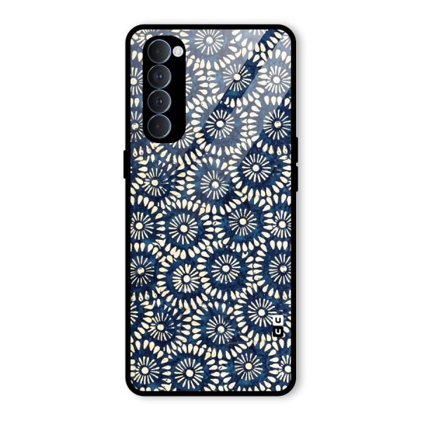 Pretty Circles Glass Back Case for Oppo Reno4 Pro