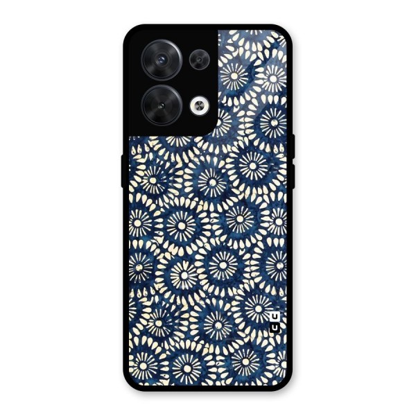 Pretty Circles Glass Back Case for Oppo Reno8 5G