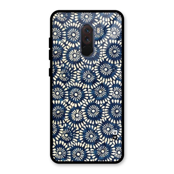 Pretty Circles Glass Back Case for Poco F1