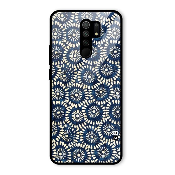 Pretty Circles Glass Back Case for Redmi 9 Prime