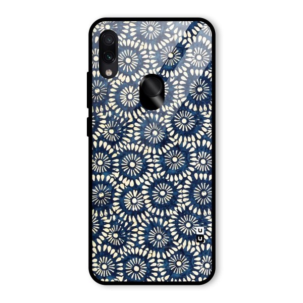 Pretty Circles Glass Back Case for Redmi Note 7