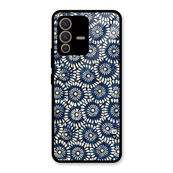 Pretty Circles Glass Back Case for Vivo V23 5G