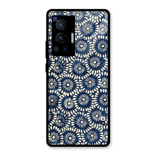 Pretty Circles Glass Back Case for Vivo X70 Pro