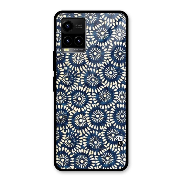 Pretty Circles Glass Back Case for Vivo Y21 2021