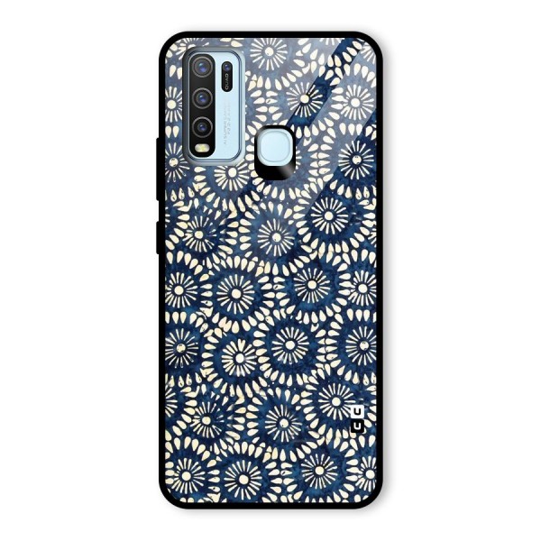 Pretty Circles Glass Back Case for Vivo Y30