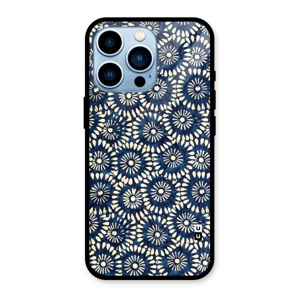 Pretty Circles Glass Back Case for iPhone 13 Pro