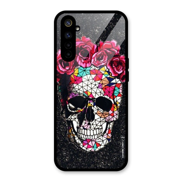 Pretty Dead Face Glass Back Case for Realme 6