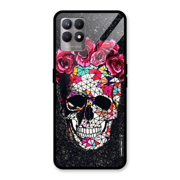 Pretty Dead Face Glass Back Case for Realme 8i