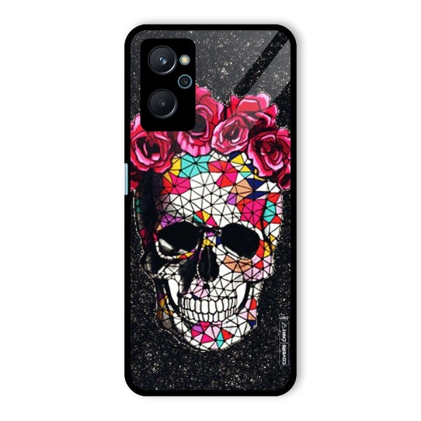 Pretty Dead Face Glass Back Case for Realme 9i