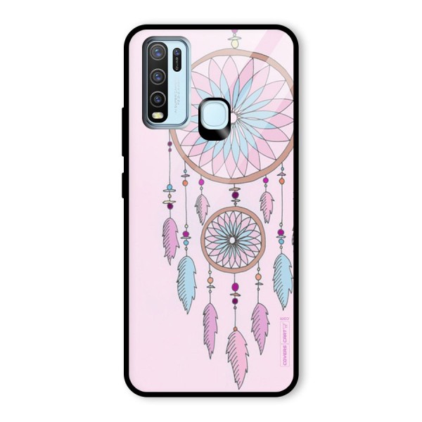 Pretty Dream Catcher Glass Back Case for Vivo Y50