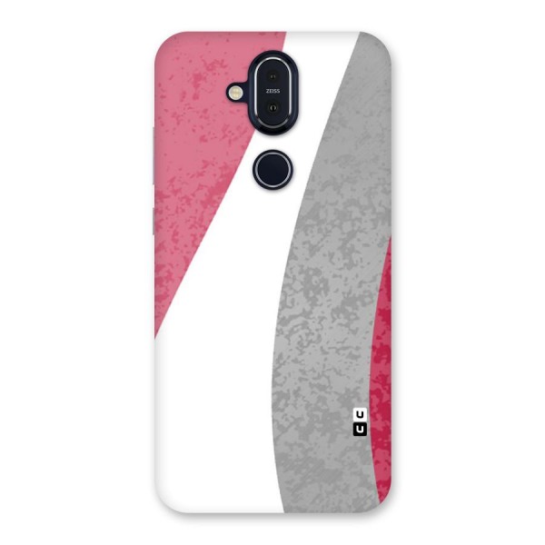 Pretty Flow Design Back Case for Nokia 8.1