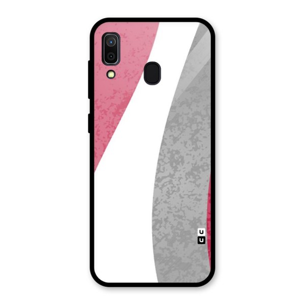 Pretty Flow Design Glass Back Case for Galaxy A30