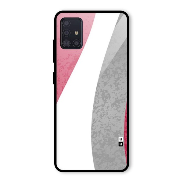 Pretty Flow Design Glass Back Case for Galaxy A51