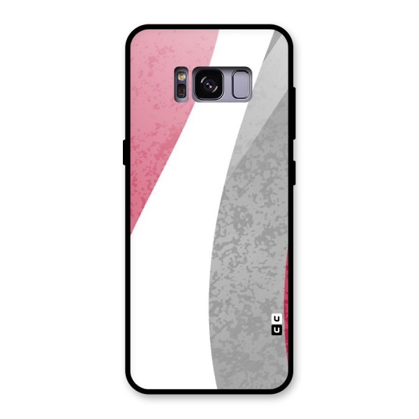 Pretty Flow Design Glass Back Case for Galaxy S8