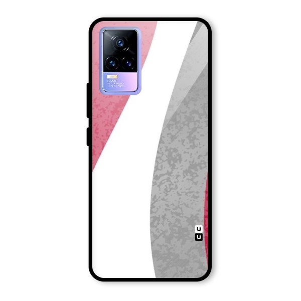 Pretty Flow Design Glass Back Case for Vivo Y73