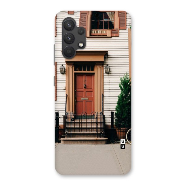 Pretty Orange Door Back Case for Galaxy A32