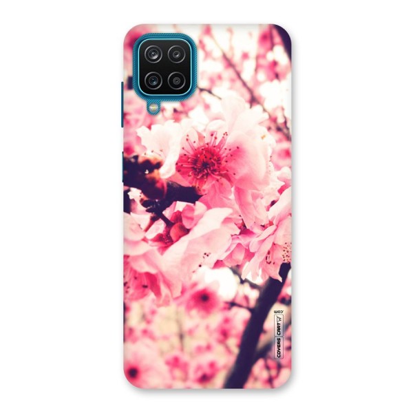 Pretty Pink Flowers Back Case for Galaxy F12