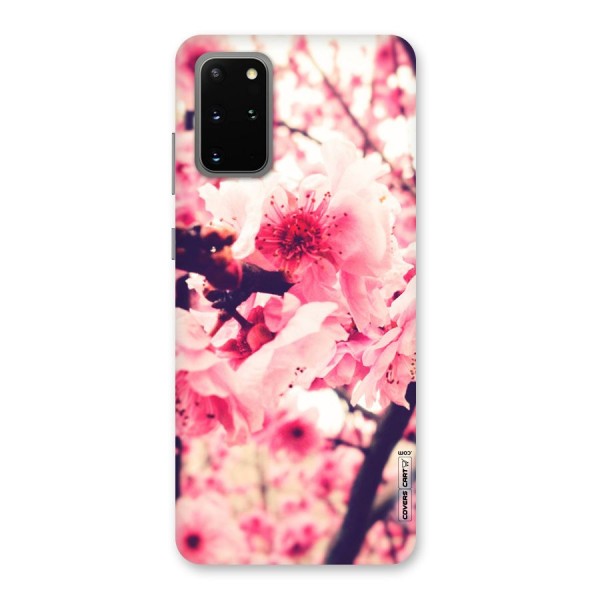 Pretty Pink Flowers Back Case for Galaxy S20 Plus