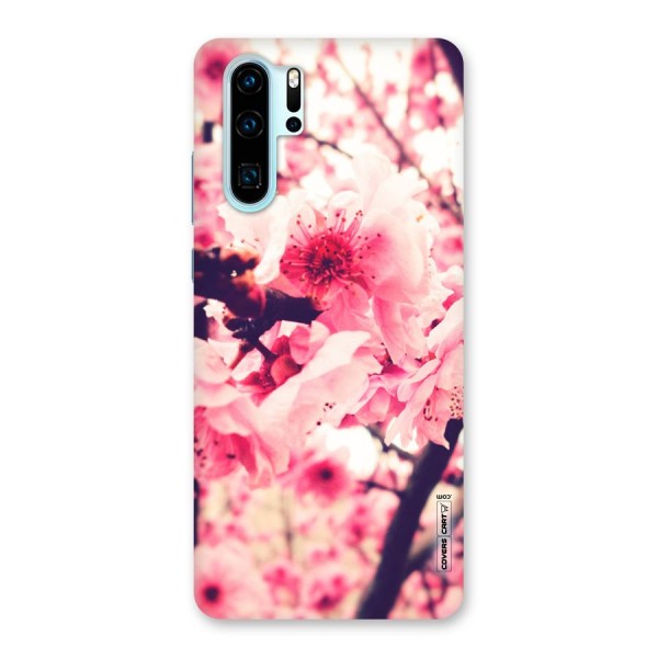 Pretty Pink Flowers Back Case for Huawei P30 Pro