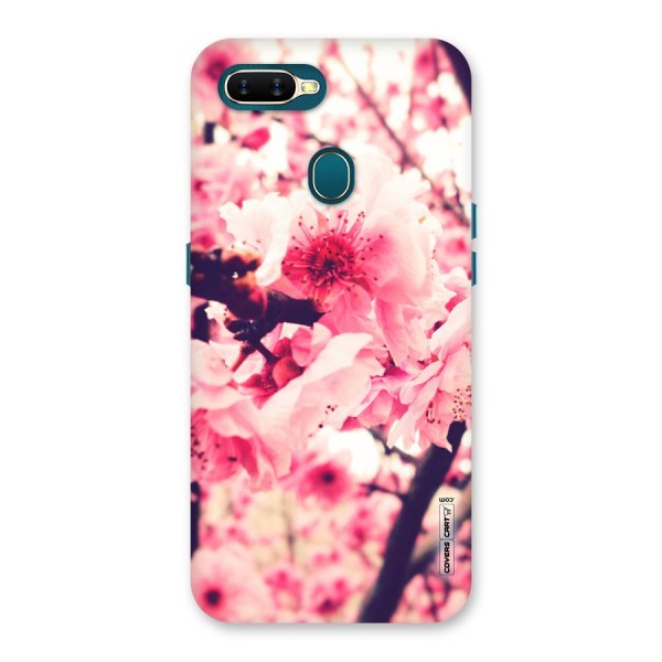 Pretty Pink Flowers Back Case for Oppo A12