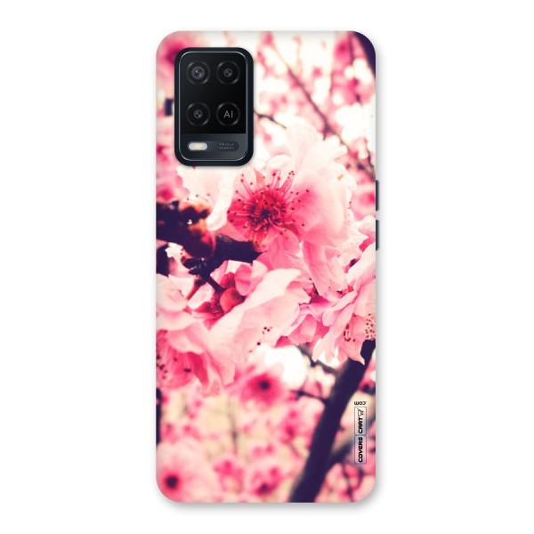 Pretty Pink Flowers Back Case for Oppo A54