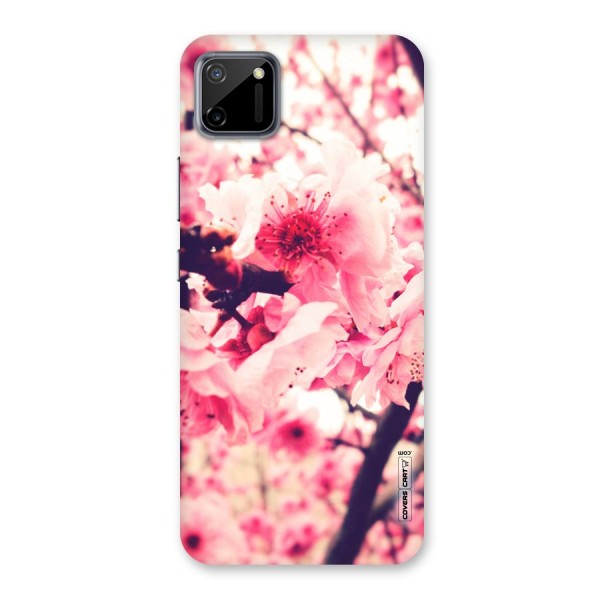 Pretty Pink Flowers Back Case for Realme C11