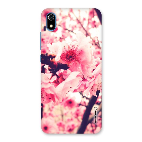 Pretty Pink Flowers Back Case for Redmi 7A