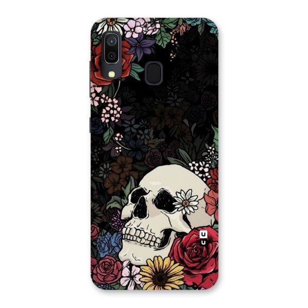 Pretty Skull Back Case for Galaxy A20