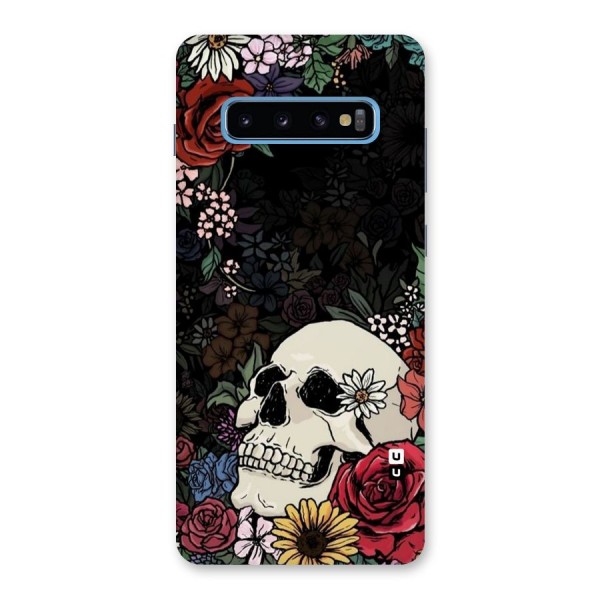 Pretty Skull Back Case for Galaxy S10 Plus