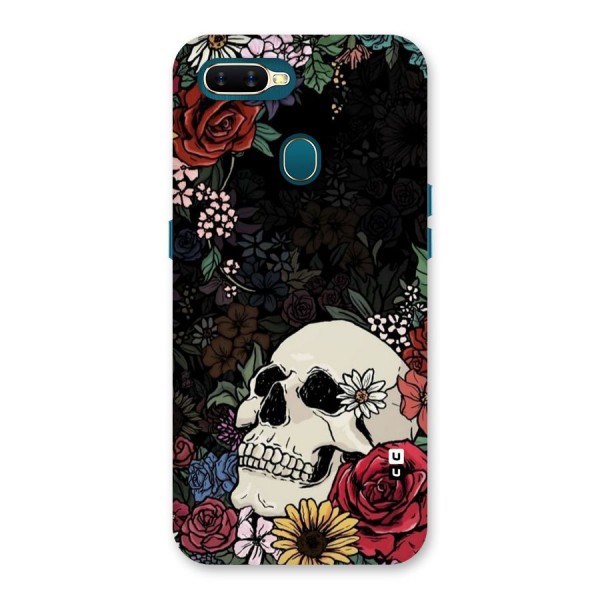 Pretty Skull Back Case for Oppo A12