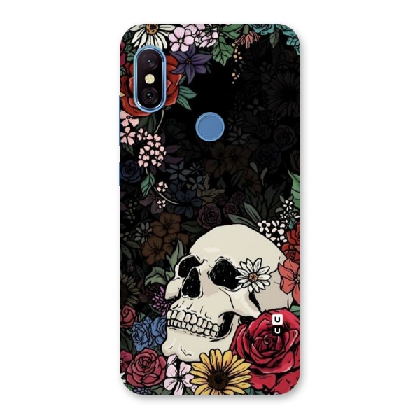 Pretty Skull Back Case for Redmi Note 6 Pro