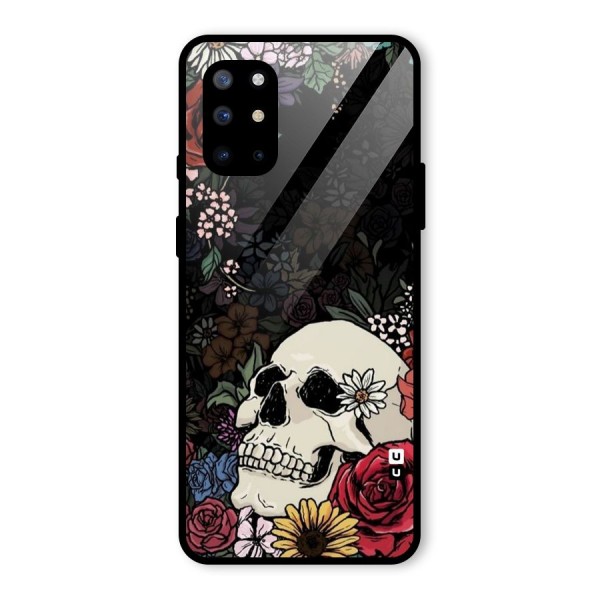 Pretty Skull Glass Back Case for OnePlus 8T