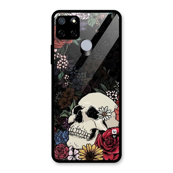 Pretty Skull Glass Back Case for Realme C12