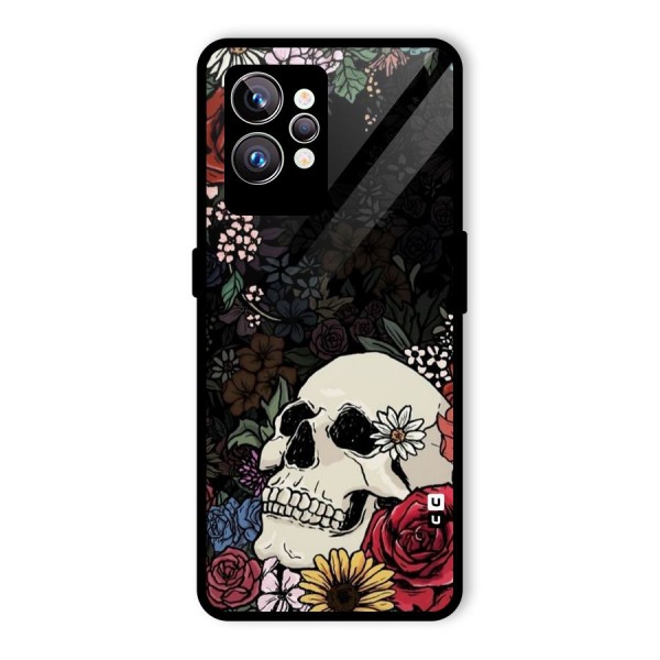 Pretty Skull Glass Back Case for Realme GT2 Pro