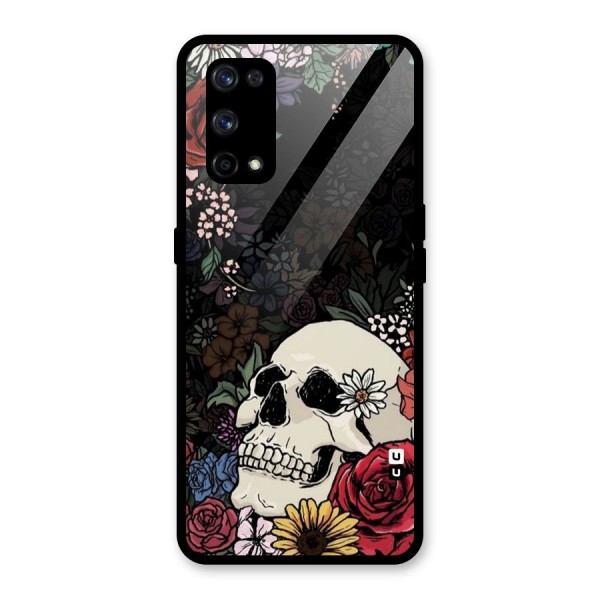 Pretty Skull Glass Back Case for Realme X7 Pro