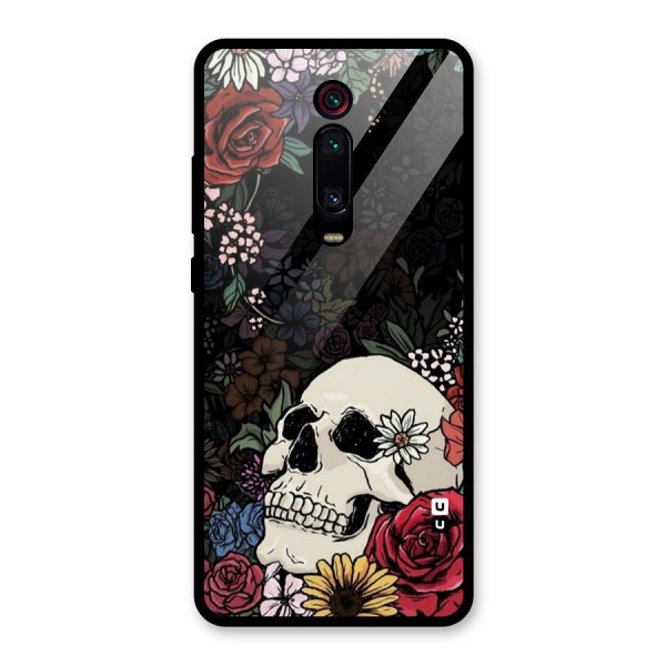 Pretty Skull Glass Back Case for Redmi K20 Pro