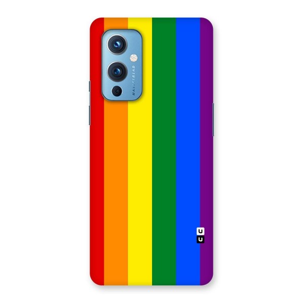 Pride Rainbow Stripes Back Case for OnePlus 9