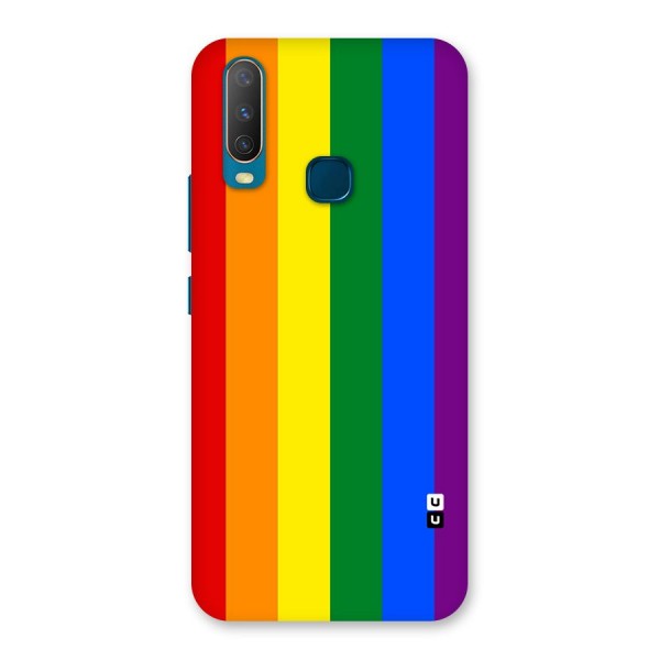 Pride Rainbow Stripes Back Case for Vivo U10