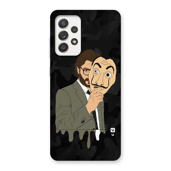 Professor Art Camouflage Back Case for Galaxy A52