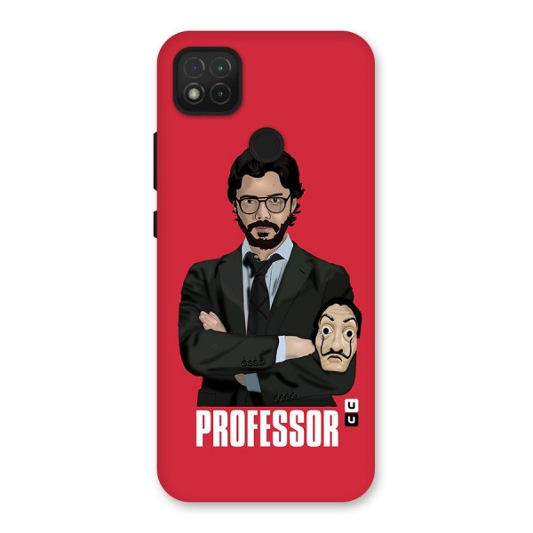 Professor Art Illustration Back Case for Redmi 9C